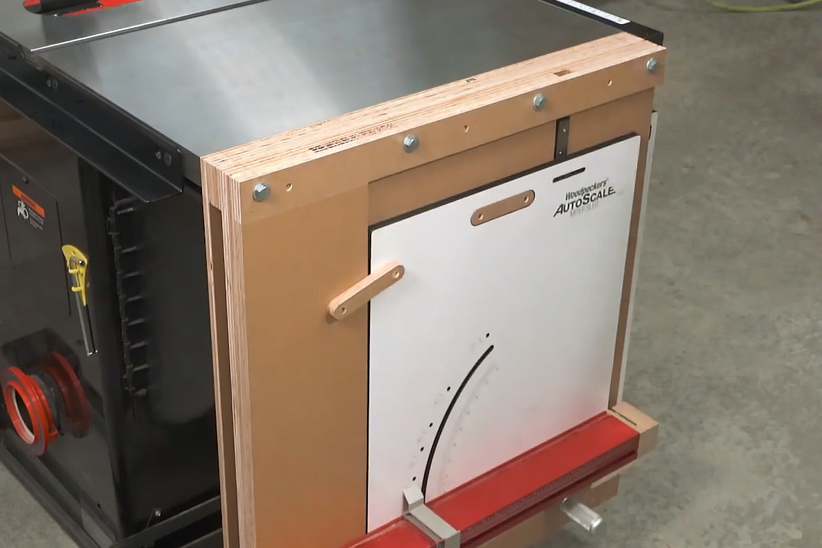 Free Plans for the Perfect Storage Solution for the AutoScale Miter Sled