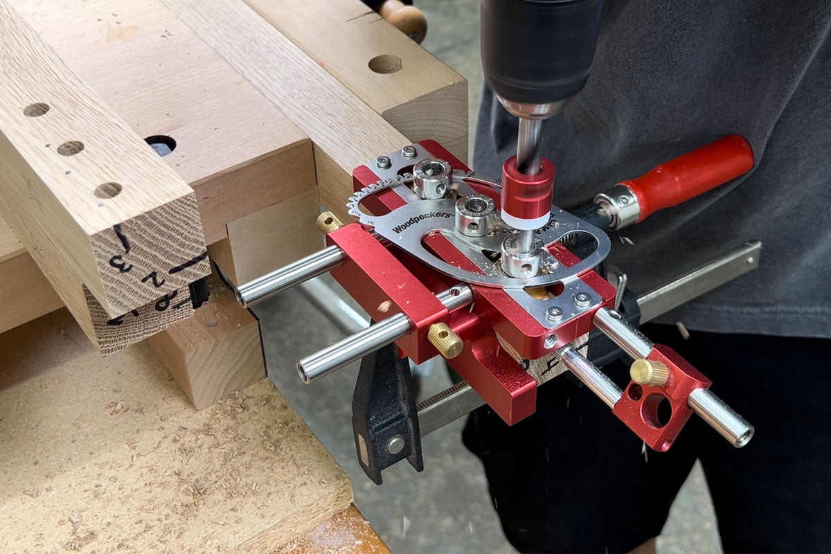 Using the Cam-A-Line Dowel Guide + Helpful Layout Tips