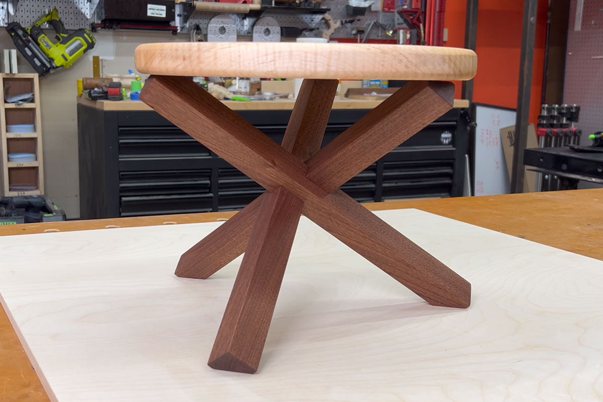 How to Make a Modern Tripod Plant Stand