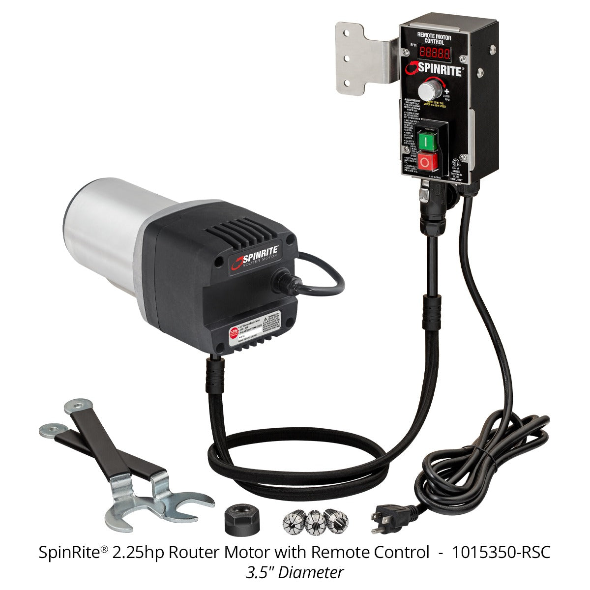 SpinRite Router Motor with Remote Control Used