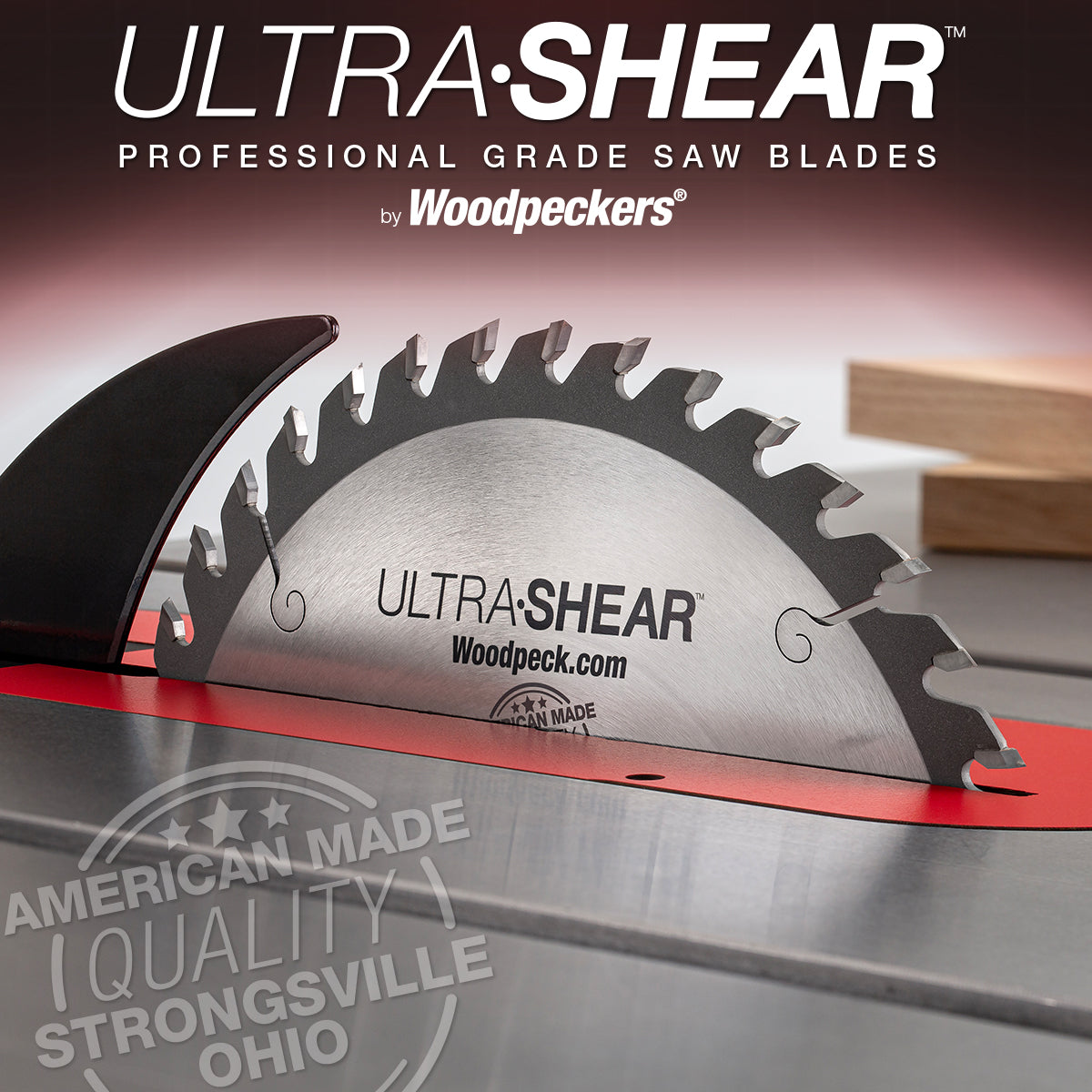 Ultra-Shear 10" 40-Tooth ATB Cross-Cut and Rip Table Saw Blade