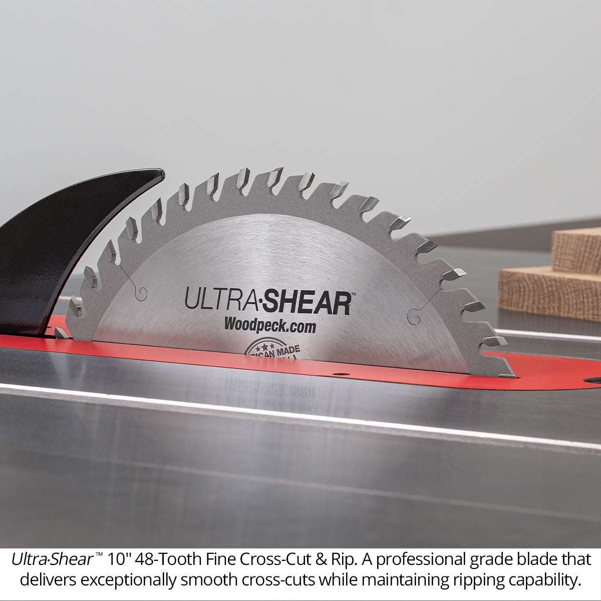 Ultra-Shear 10" 48 ATB Tooth Fine Cross Cut and Rip Table Saw Blades