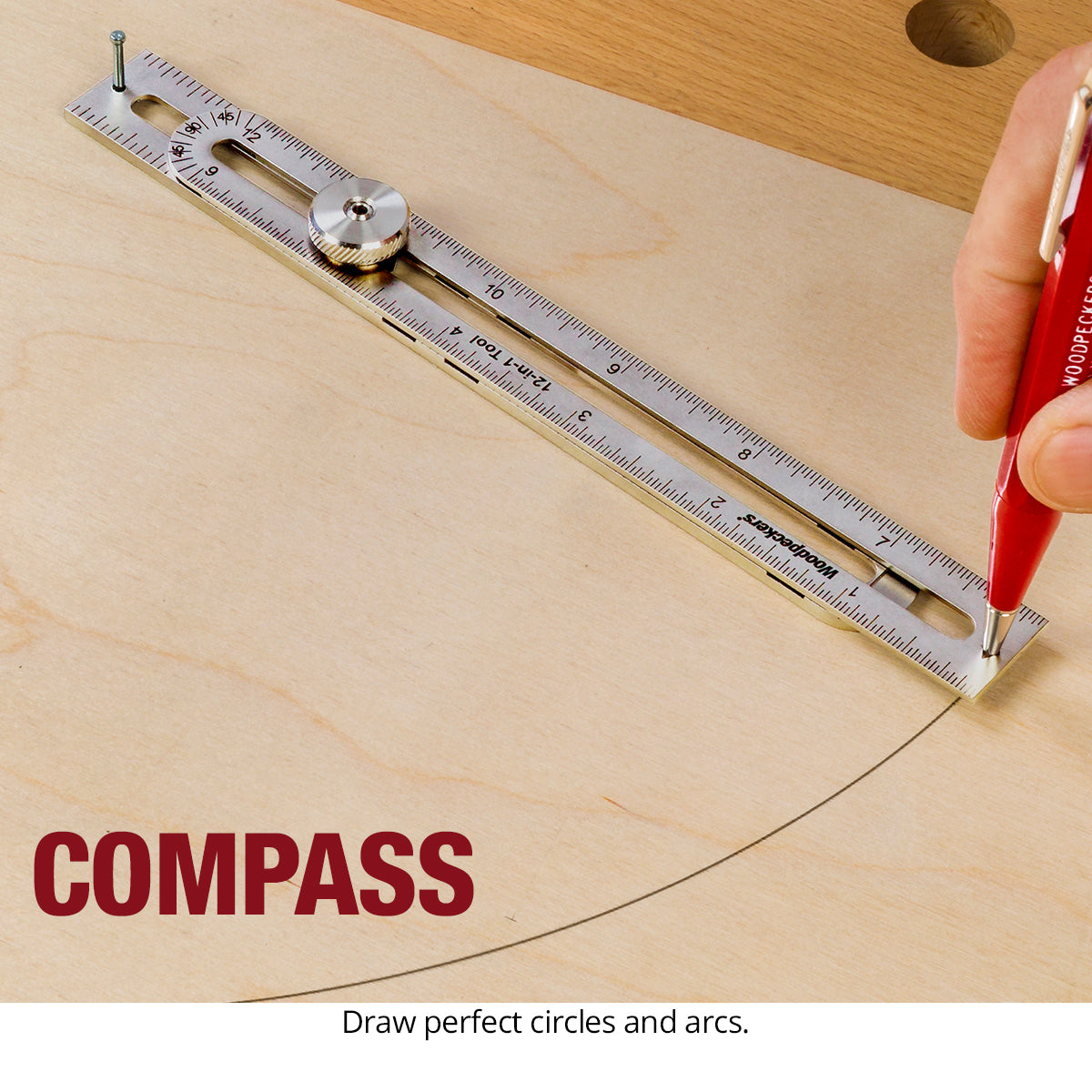 12-In-1 Layout Tool and Adjustable Square