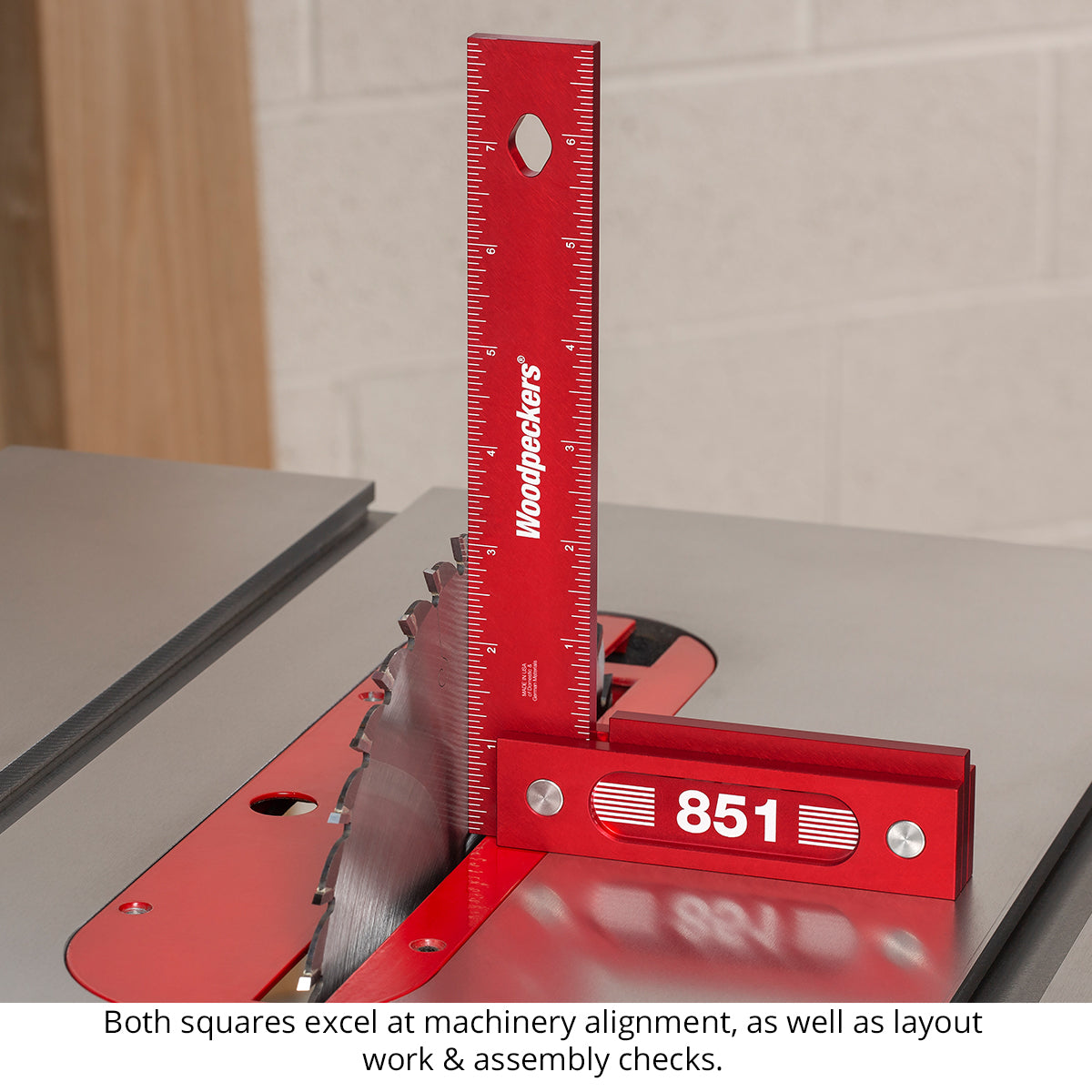 Aluminum Precision Woodworking Squares