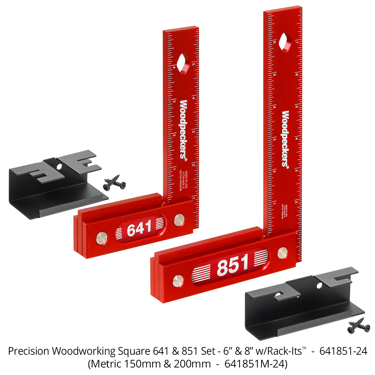 Aluminum Precision Woodworking Squares