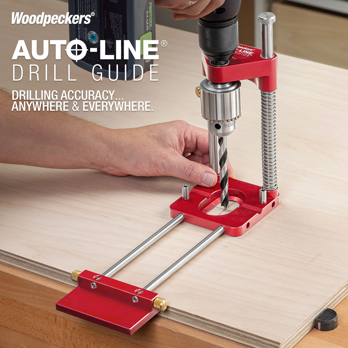 Auto-Line Drill Guide