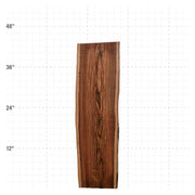 Bocote Live Edge Slabs - 41" x 12" x 1.25" - BC-17-A