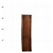 Bocote Live Edge Slabs - 39" x 10.75" x 1.25" - BC-2-A