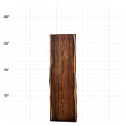 Bocote Live Edge Slabs - 39" x 12" x 1.25" - BC-23-A