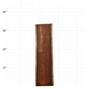 Bocote Live Edge Slabs - 40" x 11" x 1.25" - BC-4-A