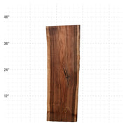 Bocote Live Edge Slabs - 42" x 14" x 1.25" - BC-6-A