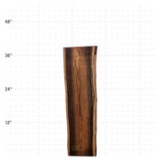 Bocote Live Edge Slabs - 38" x 10.5" x 1.25" - BC-8-A