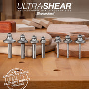 Roundover Router Bits - Carbide Tipped - 2 Flute