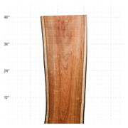Canarywood Live Edge Slab - 48" x 16.5" x 1.25" - CW-14-A