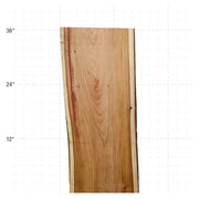 Canarywood Live Edge Slab - 36" x 12" x 1.25" - CW-30-A