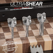 Spoilboard Router Bits - 1 Inch Diameter - Carbide Insert - 3 Flute
