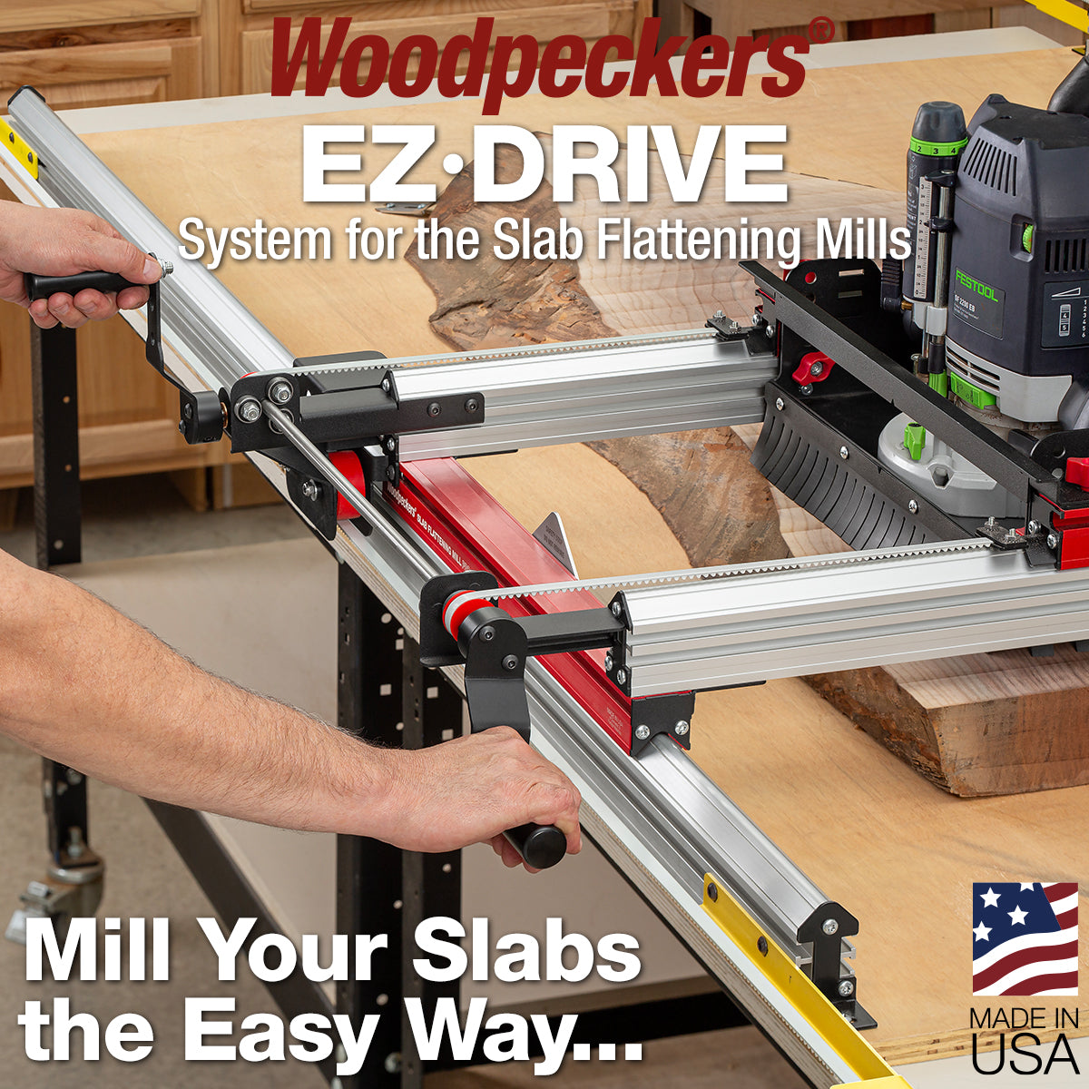 Slab Flattening Mills - EZ Drive Upgrade
