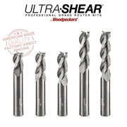 Aluminum Cutting Roughing and Finishing End Mills - Solid Carbide - 3 Flute
