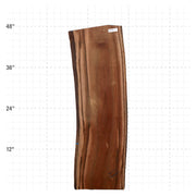 Ipe Live Edge Slab - 48" x 14.25" x 1.25" - IPE-11-A