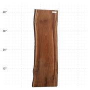 Ipe Live Edge Slab - 48" x 14" x 1.25" - IPE-12-A