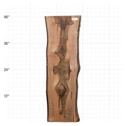 Ipe Live Edge Slab - 48" x 14.5" x 1.25" - IPE-13-A