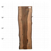 Ipe Live Edge Slab - 48" x 13.5" x 1.25" - IPE-15-A