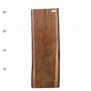 Ipe Live Edge Slab - 48" x 16.5" x 1.25" - IPE-20-A