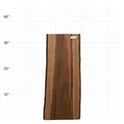 Ipe Live Edge Slab - 40" x 15.5" x 1.25" - IPE-34-A