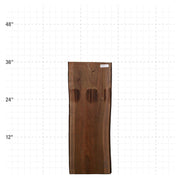Ipe Live Edge Slab - 36" x 12.75" x 1.25" - IPE-39-A