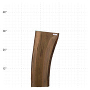 Ipe Live Edge Slab - 36" x 12" x 1.25" - IPE-41-A