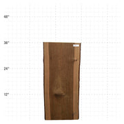 Ipe Live Edge Slab - 36" x 16" x 1.25" - IPE-44-A