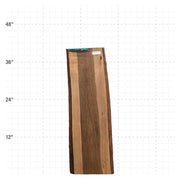 Ipe Live Edge Slab - 40" x 12.5" x 1.25" - IPE-47-A
