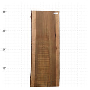 Ipe Live Edge Slab - 48" x 17.5" x 1.25" - IPE-6-A