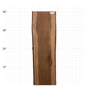 Ipe Live Edge Slab - 48" x 14" x 1.25" - IPE-9-A