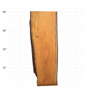 Osage Orange Live Edge Slabs - 48" x 16.5" x 1.25" - OO-33-A