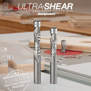 Compression Flush Trim Router Bits - 1/2 Shank - Solid Carbide