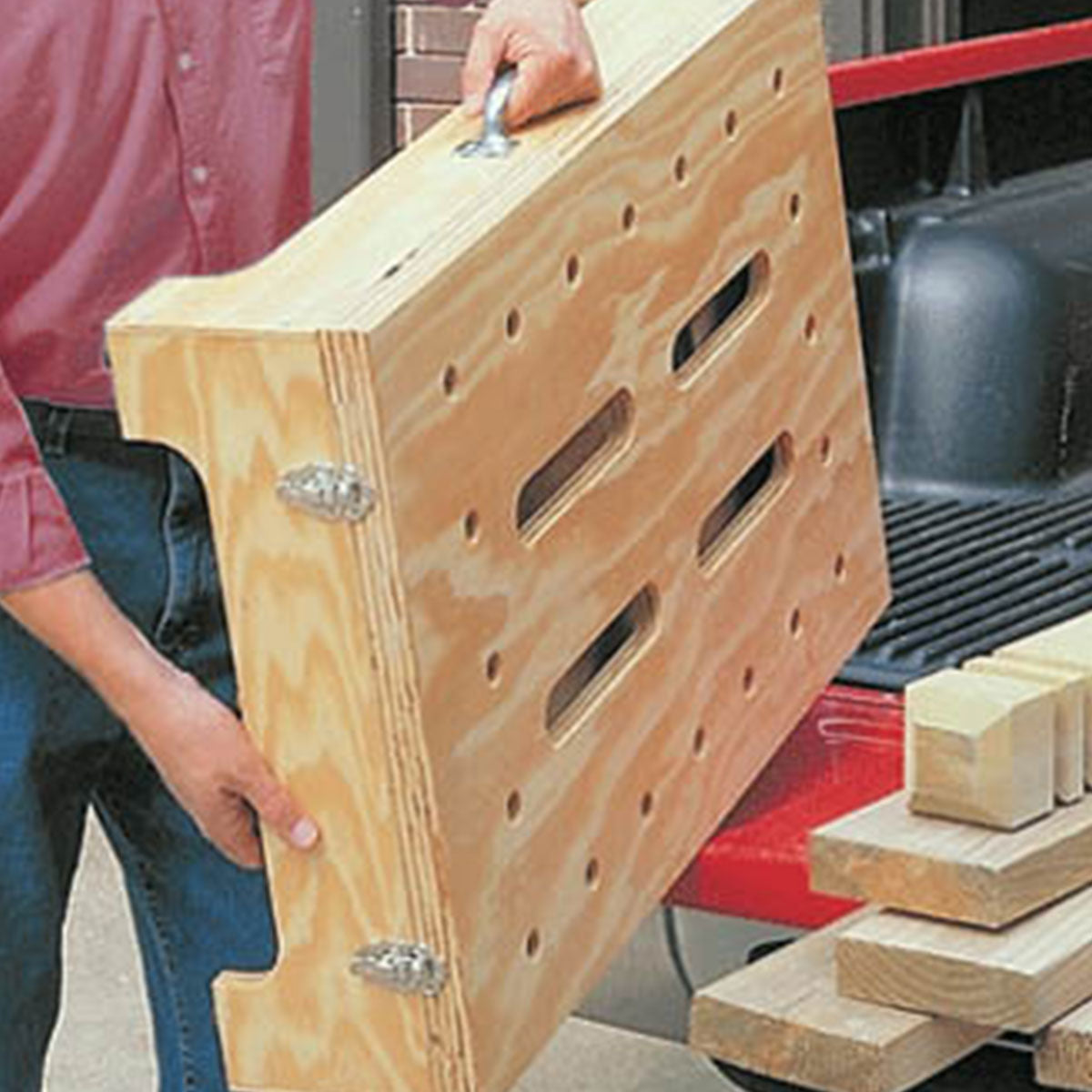 Woodsmith Knock-Down Workbench Plan