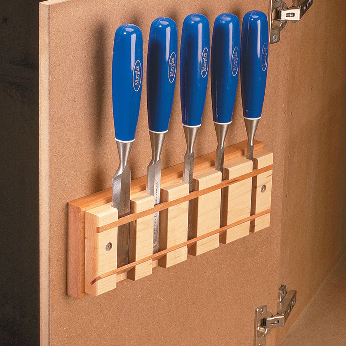 Woodsmith Chisel Rack Plan