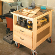 Woodsmith Two-Drawer Shop Cart Plan