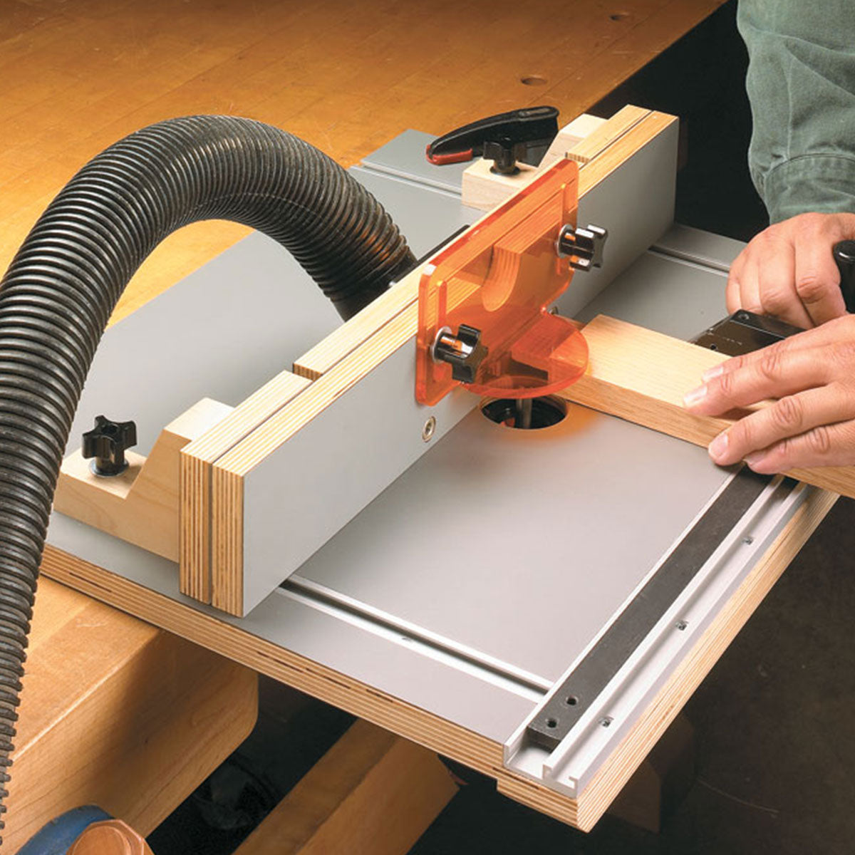 Woodsmith Stow-Away Router Table Plan