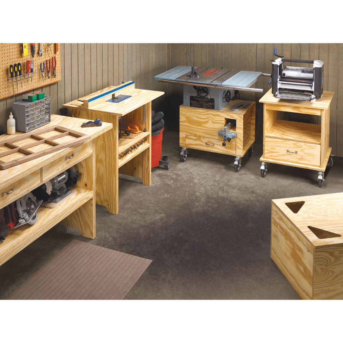 Woodsmith 5 Shop Projects Standard Plan & Premium Shop Drawings