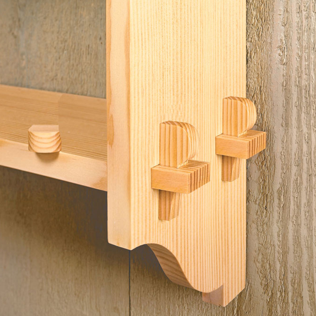 Woodsmith Knock-Down Wall Shelf Plan