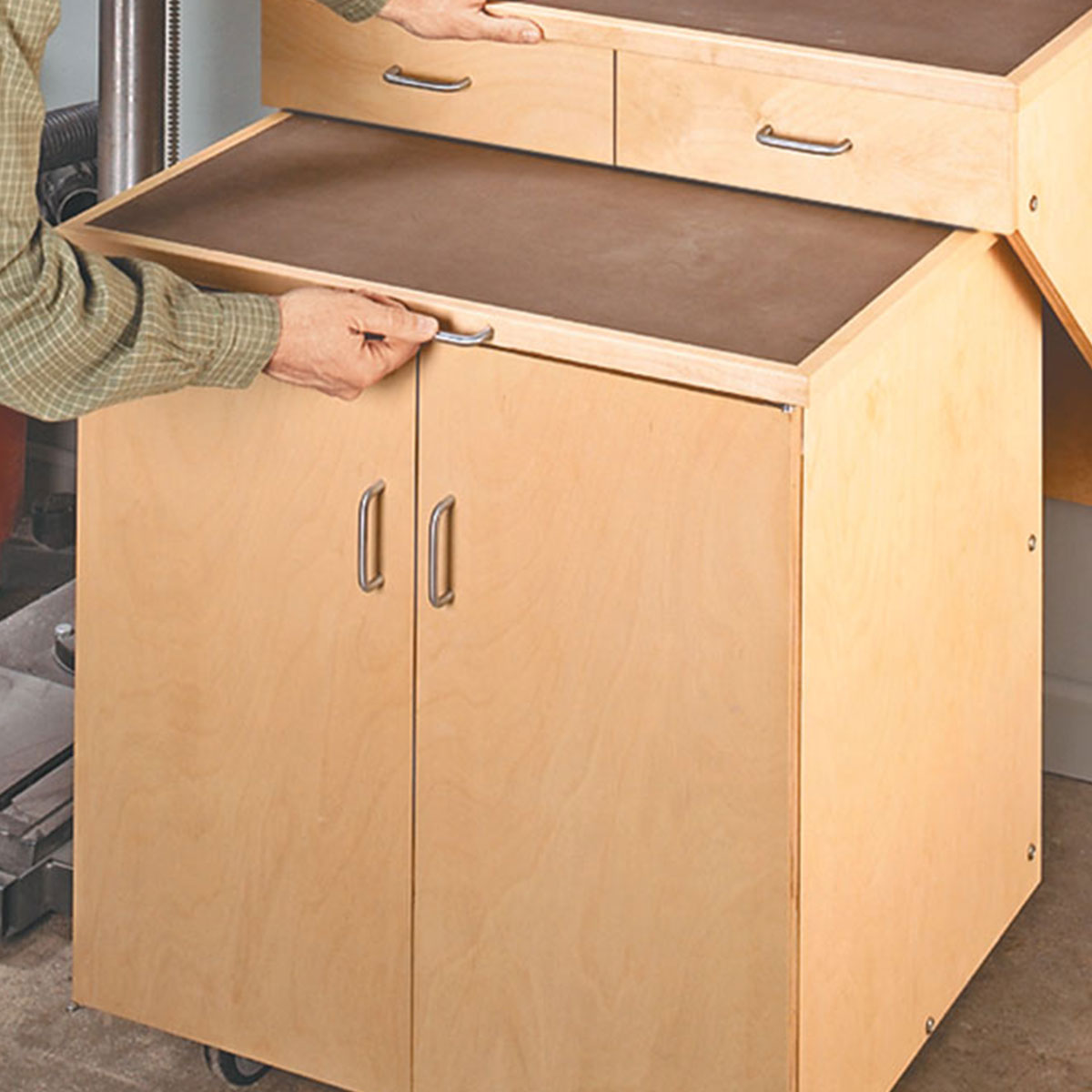 Woodsmith Modular Workstation Plan