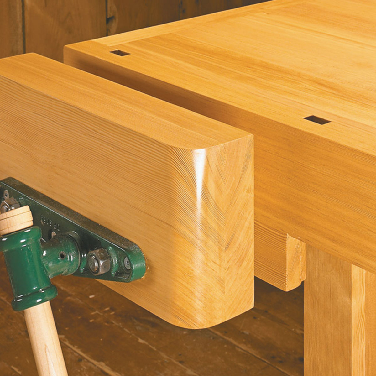 Woodsmith Cabinet-Base Workbench Standard Plan & Premium Shop Drawings