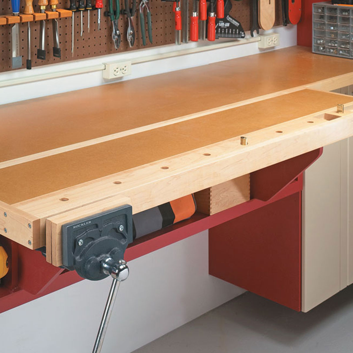 Woodsmith One-Wall Workshop Plan