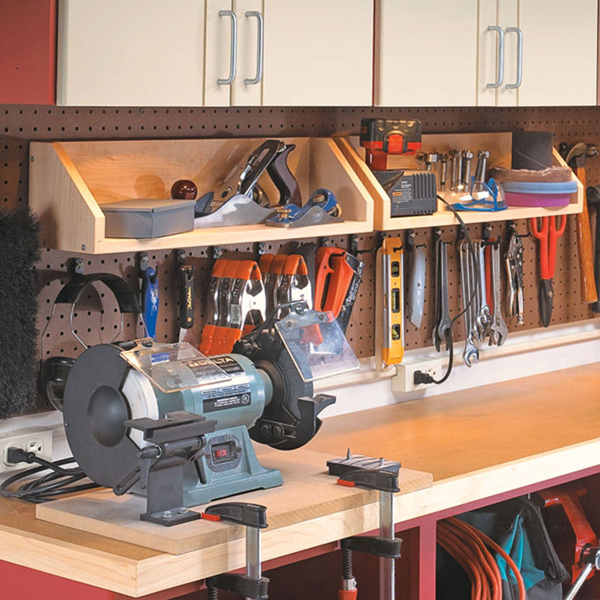 Woodsmith One-Wall Workshop Plan