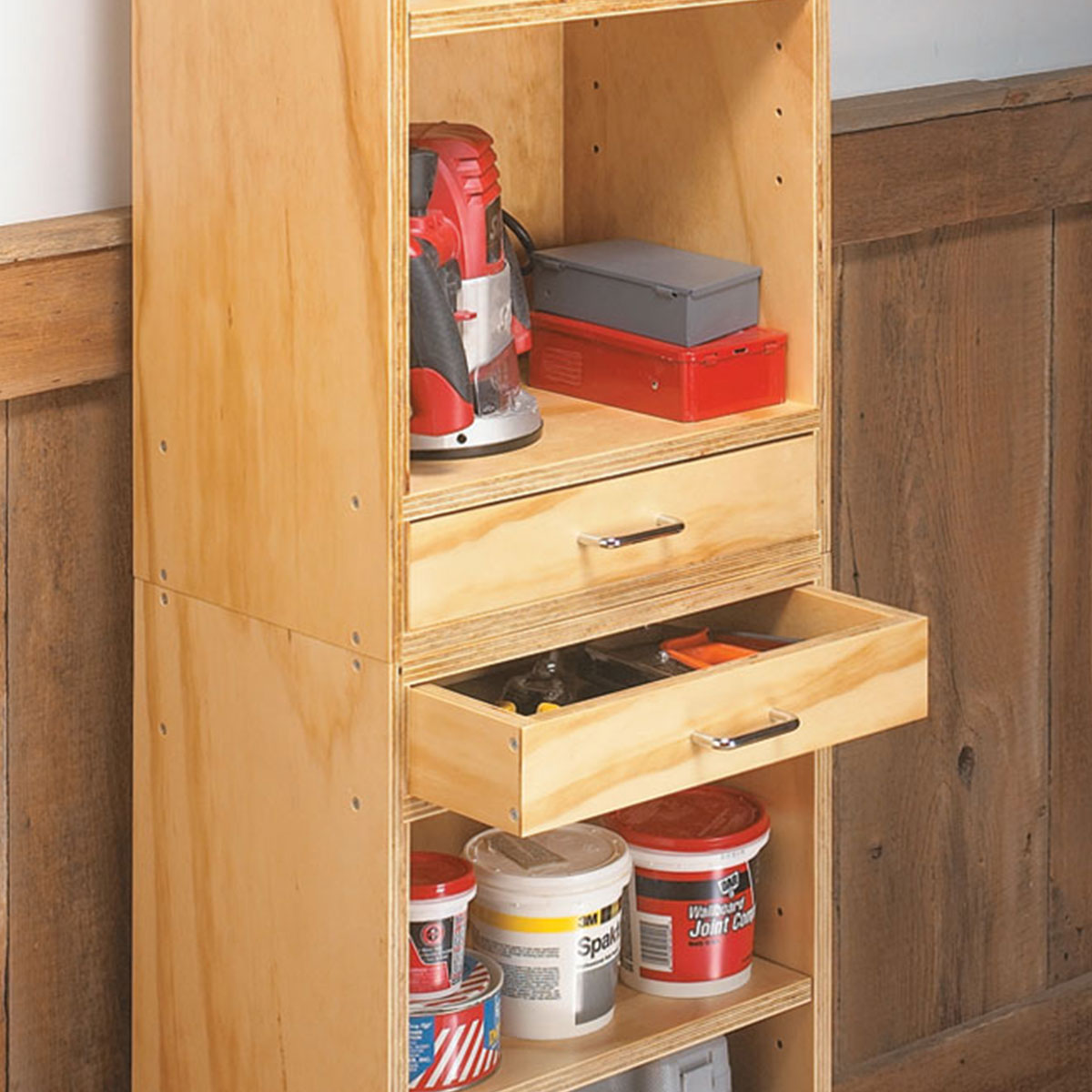 Woodsmith 5 Easy-To-Build Plywood Projects Standard Plan & Premium Shop Drawings