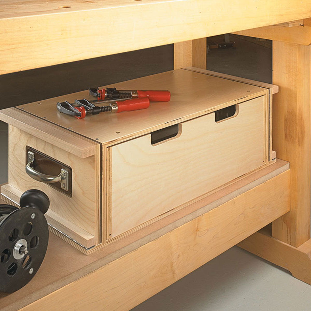 Woodsmith Portable Dovetail Jig Workcenter Standard Plan & Premium Shop Drawings