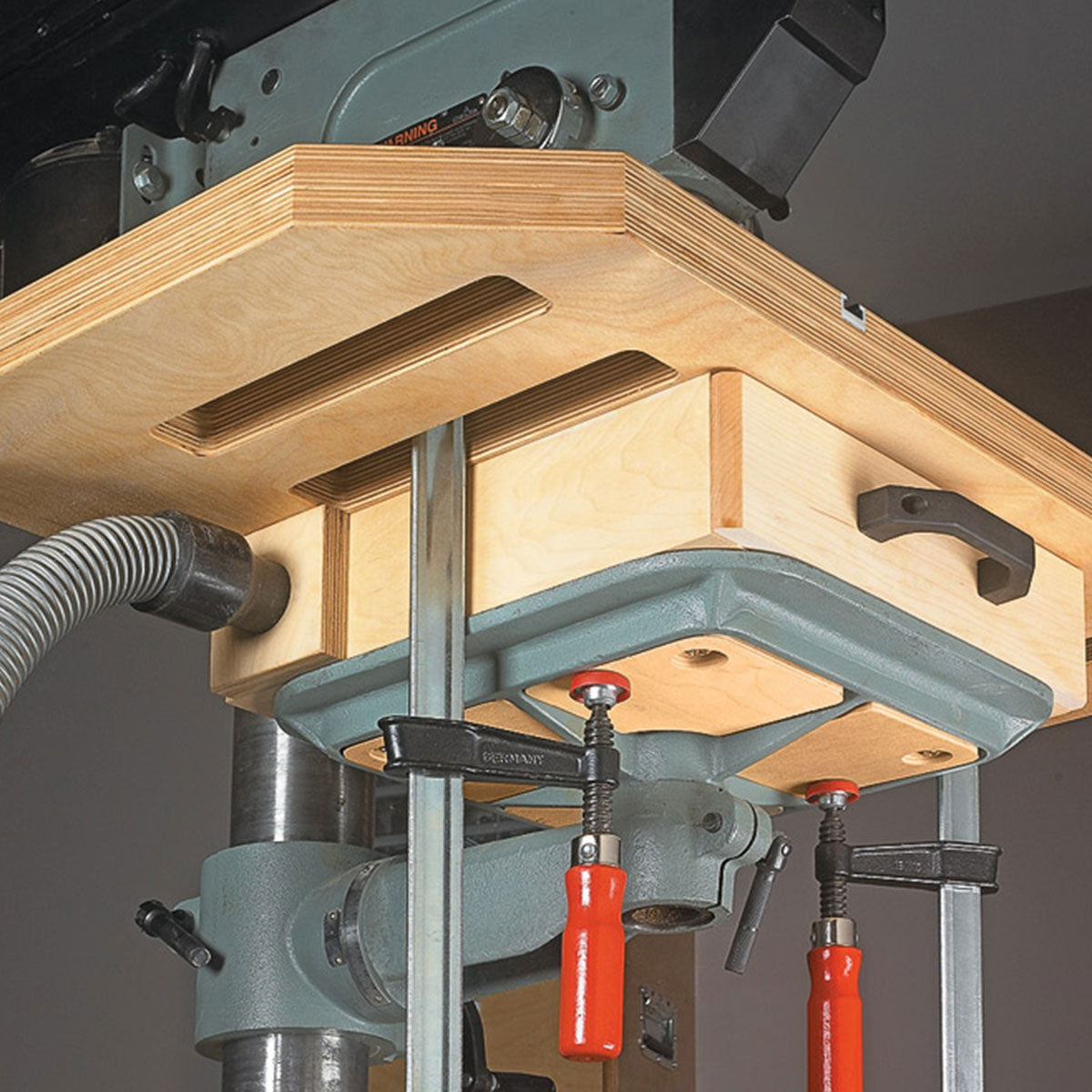 Woodsmith Woodworking Drill Press Table Standard Plan & Premium Shop Drawings