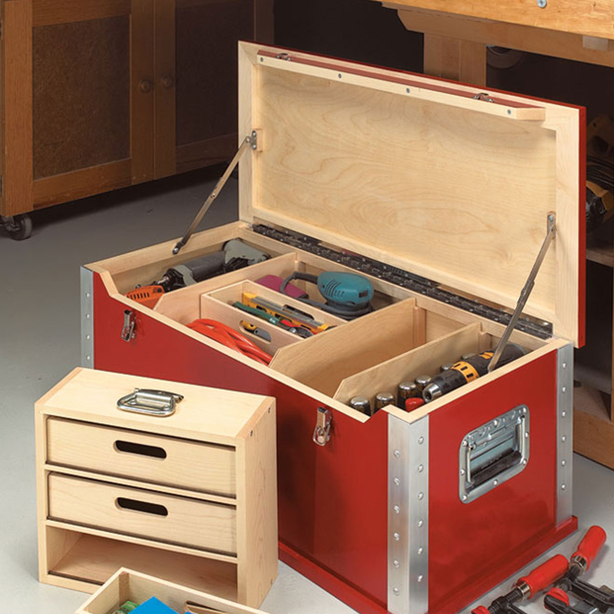 Woodsmith High-Tech Tool Chest Plan